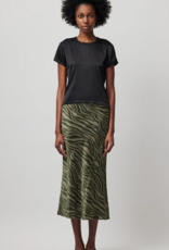ATM STRETCH CHARMEUSE TEE