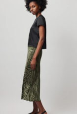 ATM STRETCH CHARMEUSE TEE