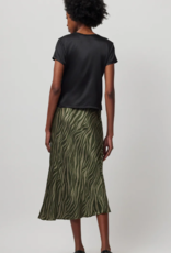 ATM STRETCH CHARMEUSE TEE