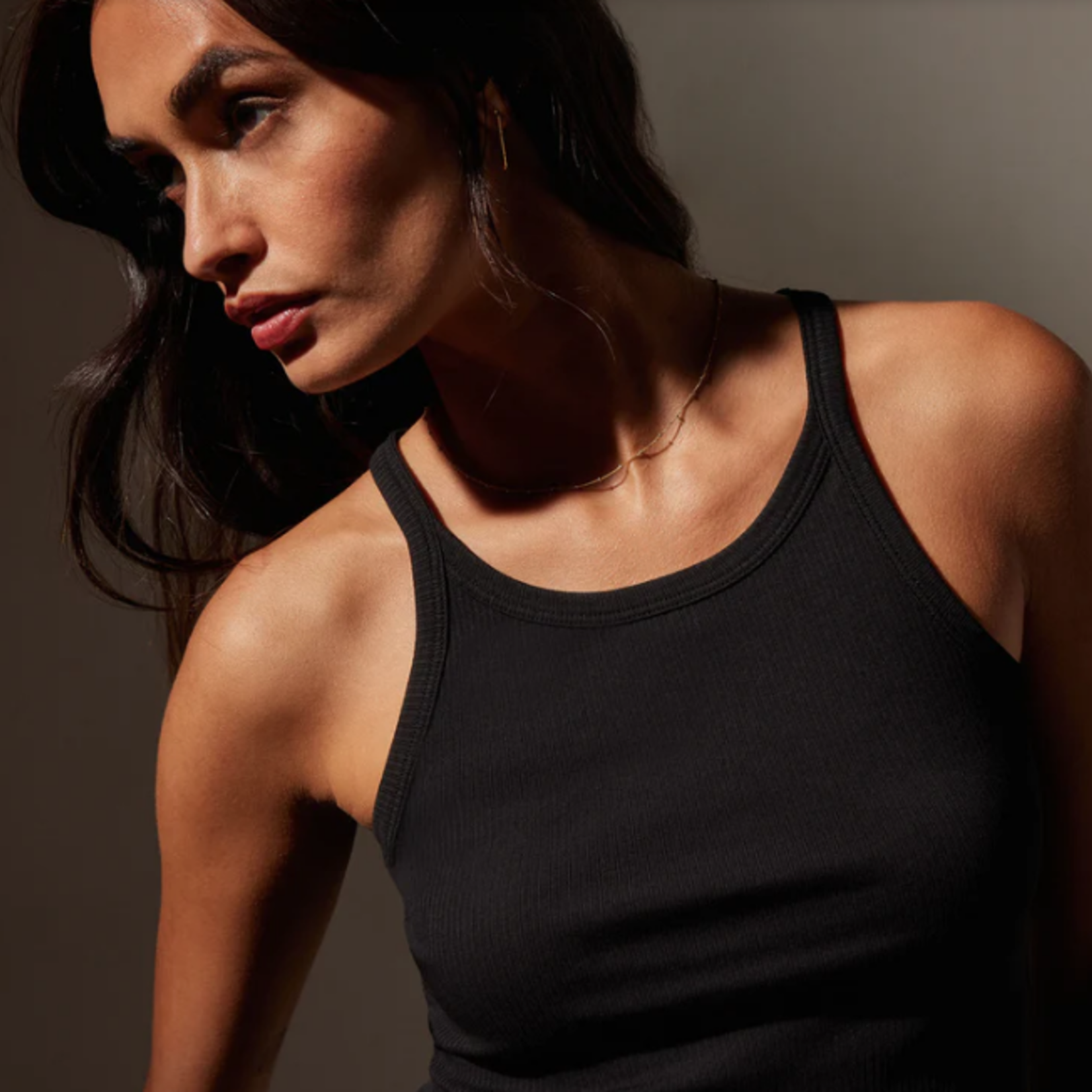 JAMES PERSE RIBBED CAMI