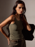 JAMES PERSE RIBBED CAMI