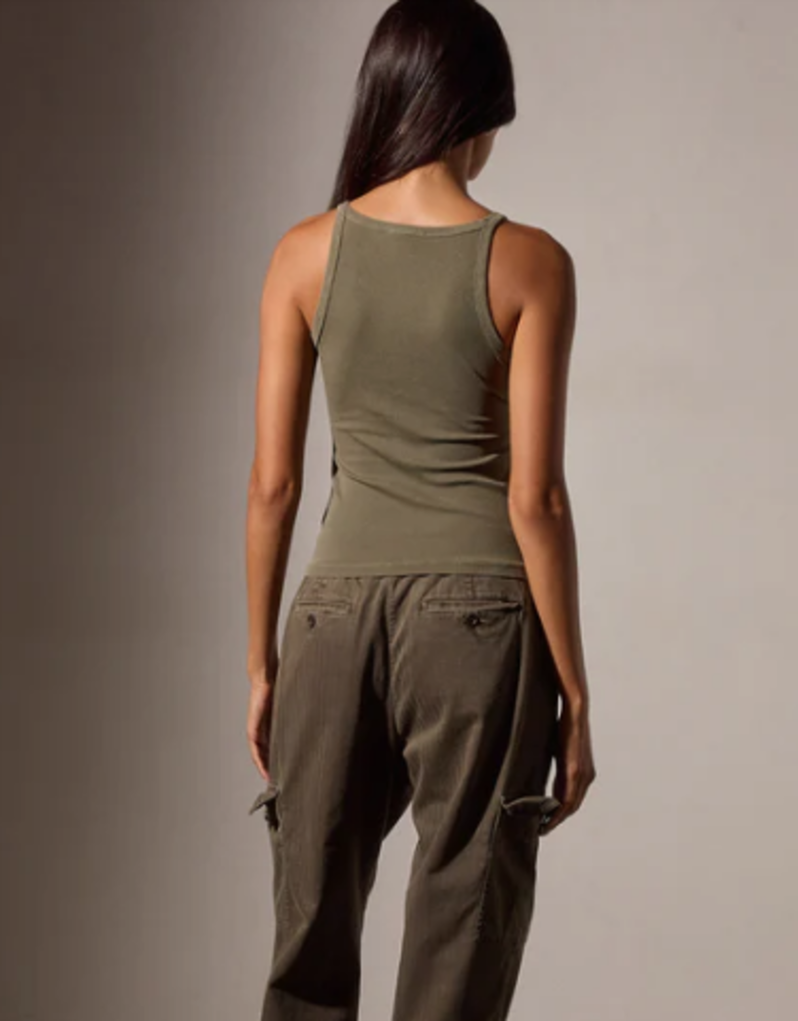 JAMES PERSE RIBBED CAMI