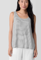 EILEEN FISHER SCOOP NECK STRIPE TANK