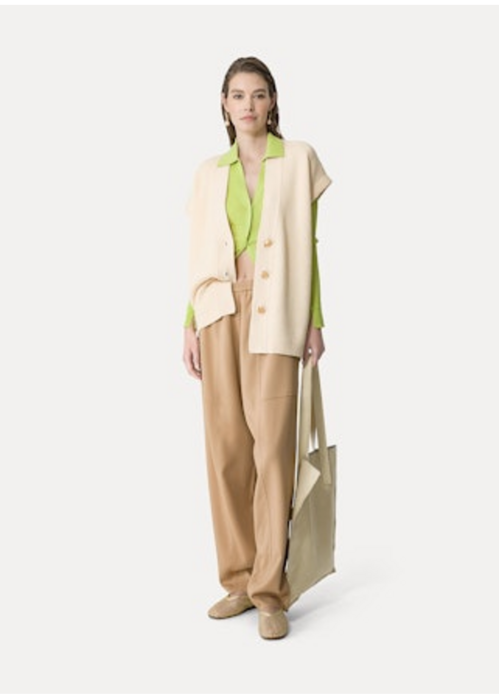 FORTE FORTE MESH BALLET FLAT