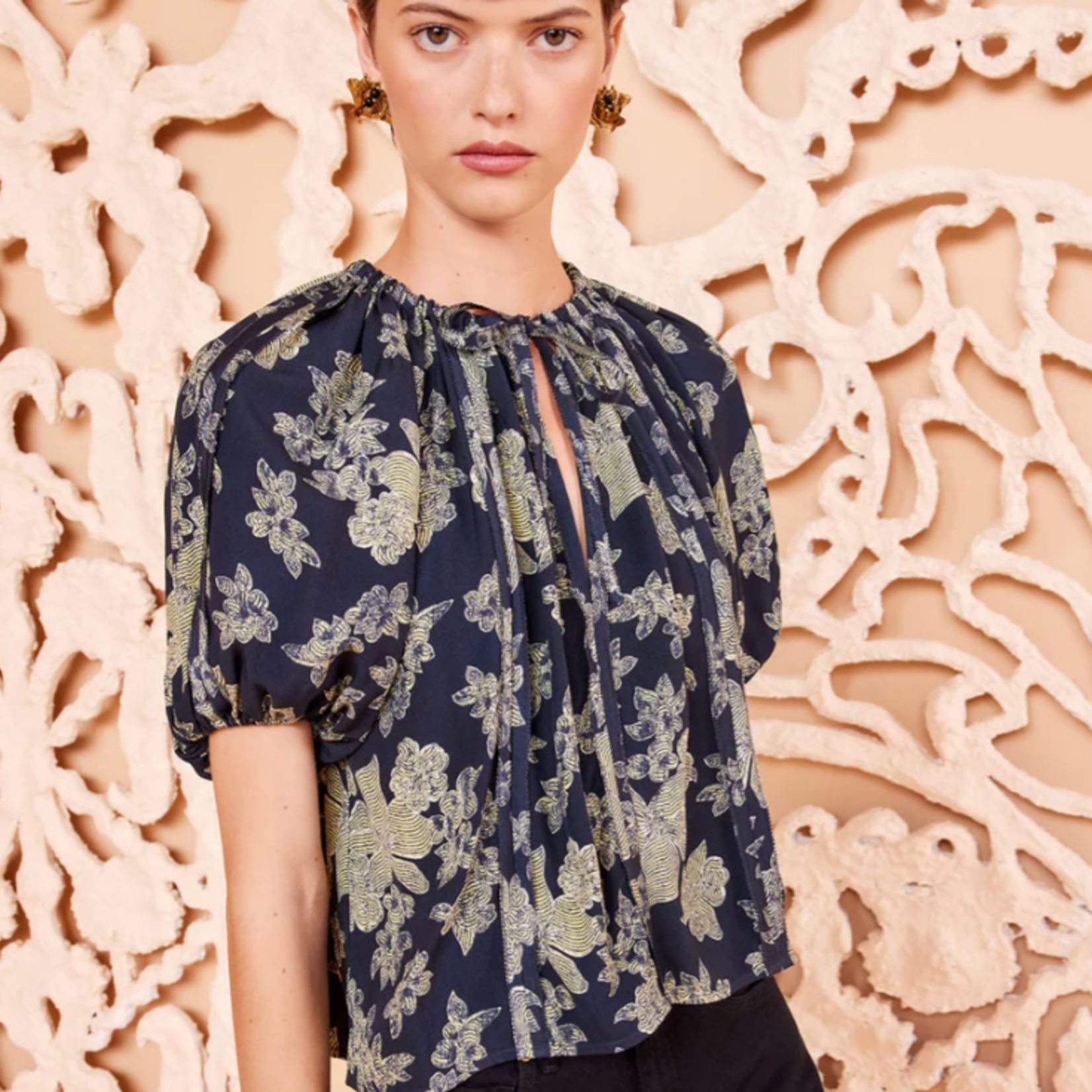 ULLA JOHNSON MARCELENA TOP