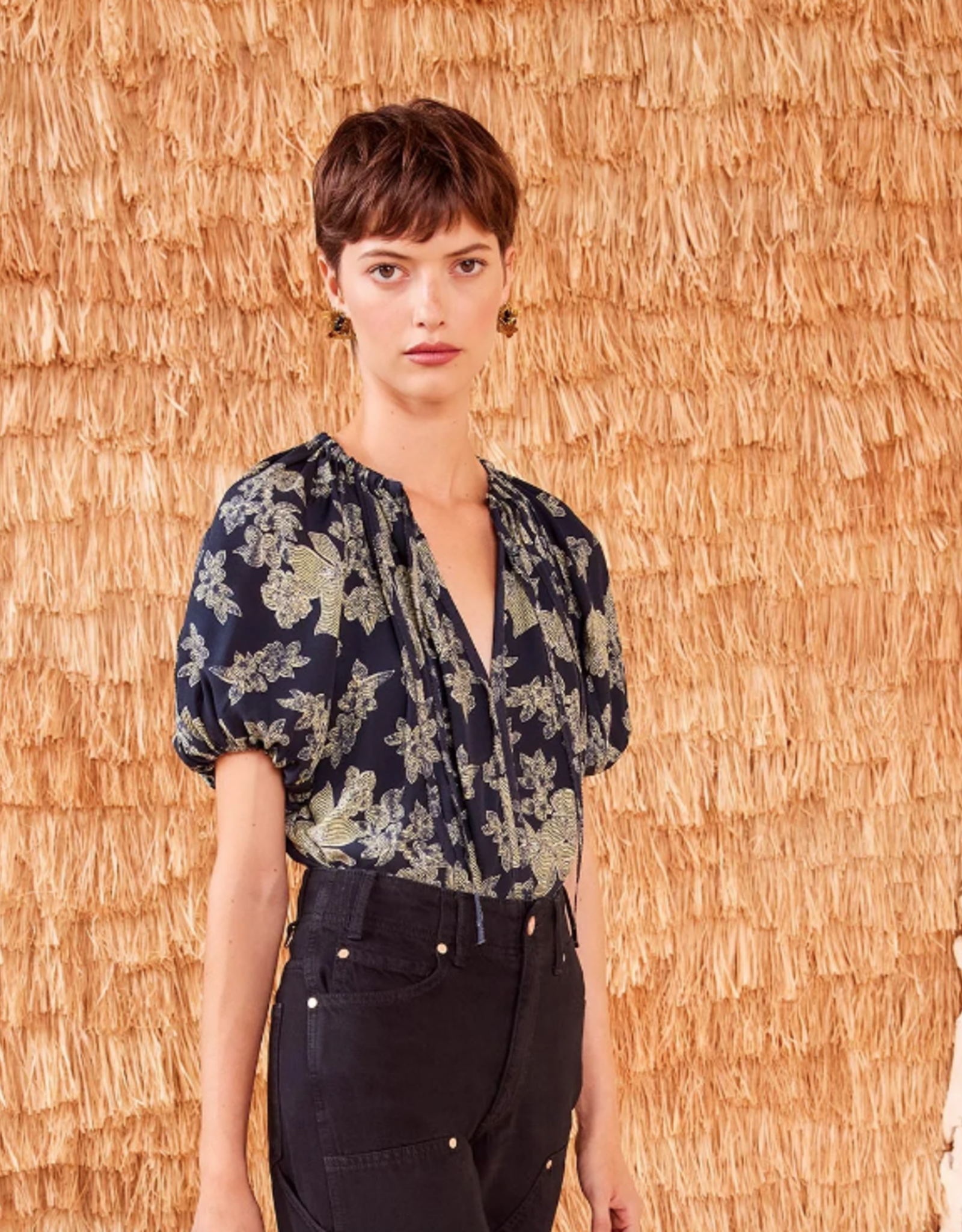 ULLA JOHNSON MARCELENA TOP