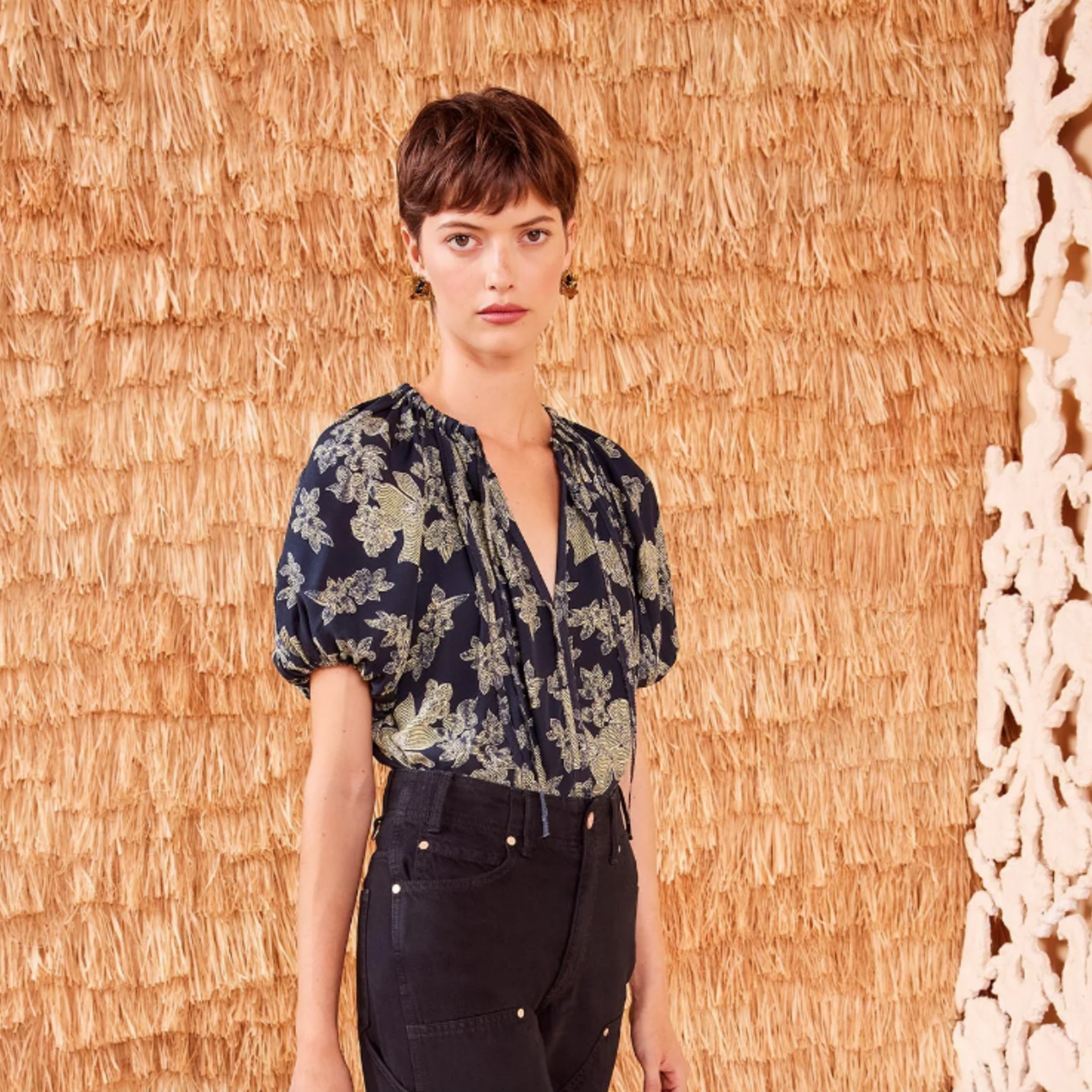 ULLA JOHNSON MARCELENA TOP