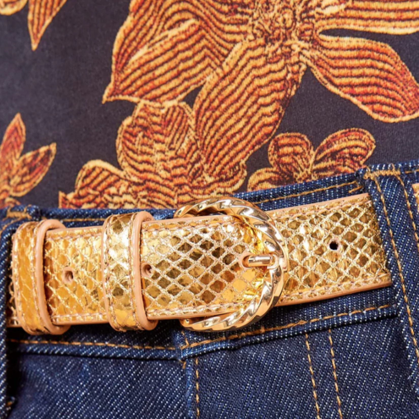 ULLA JOHNSON GIA TWISTED BELT