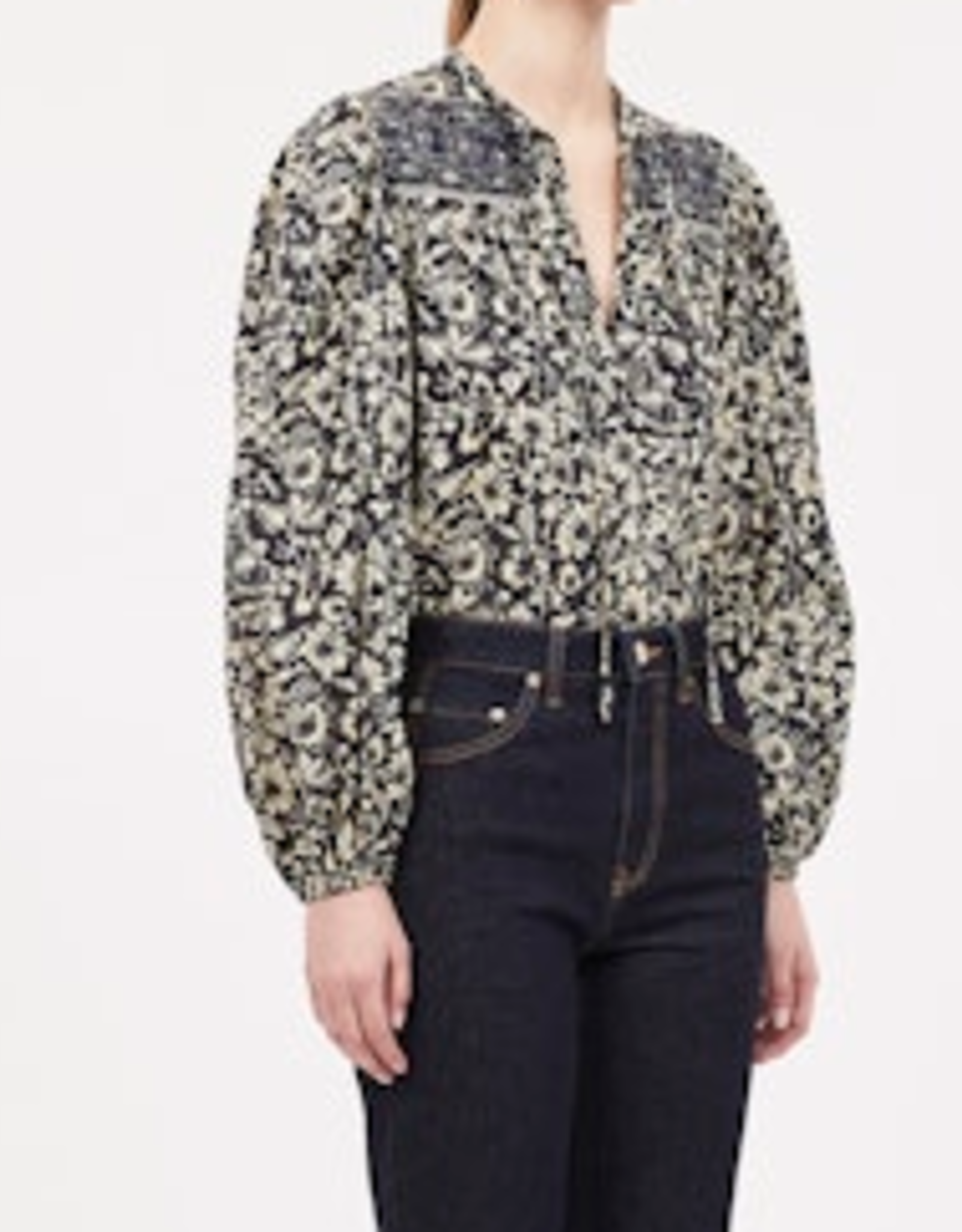 ULLA JOHNSON TILLIE BLOUSE