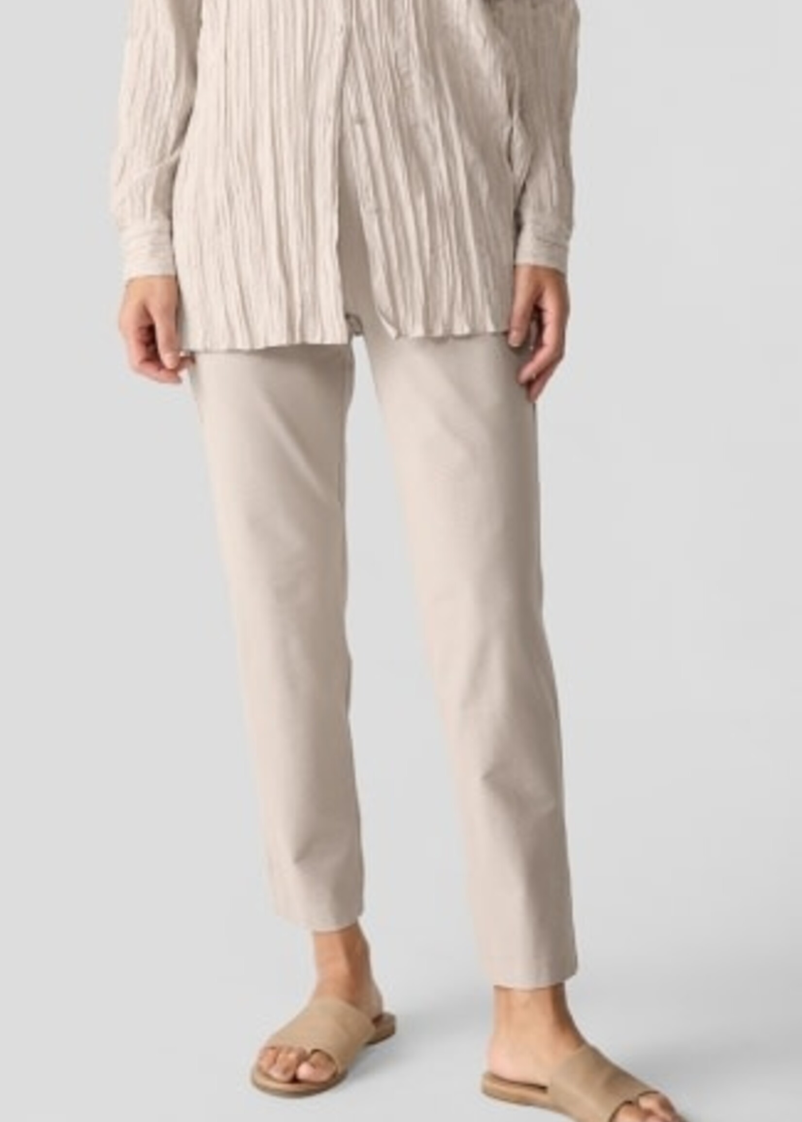 EILEEN FISHER STRETCH CREPE PANT