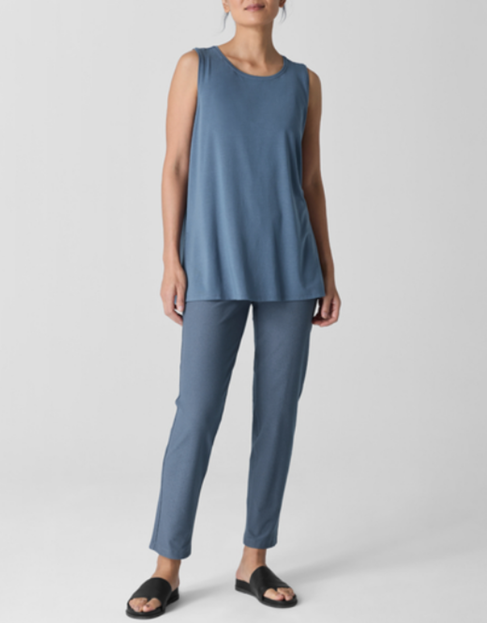 EILEEN FISHER STRETCH CREPE PANT