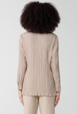 EILEEN FISHER SILK COLLAR SHIRT
