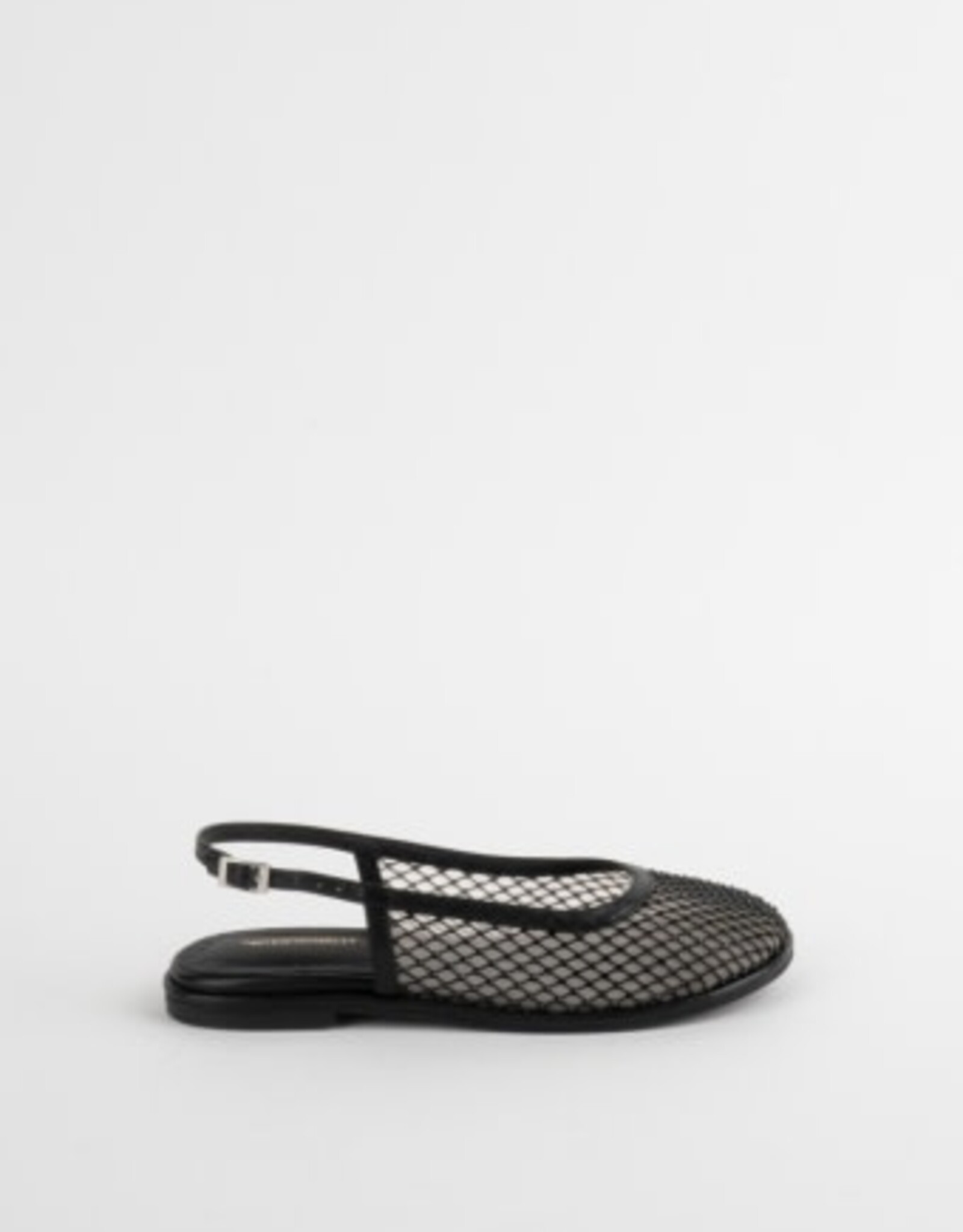 INTENTIONALLY BLANK ANNA MESH SLINGBACK FLAT