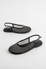 INTENTIONALLY BLANK ANNA MESH SLINGBACK FLAT
