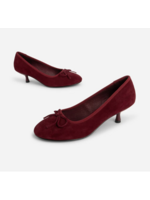 INTENTIONALLY BLANK BINA SUEDE KITTEN HEEL