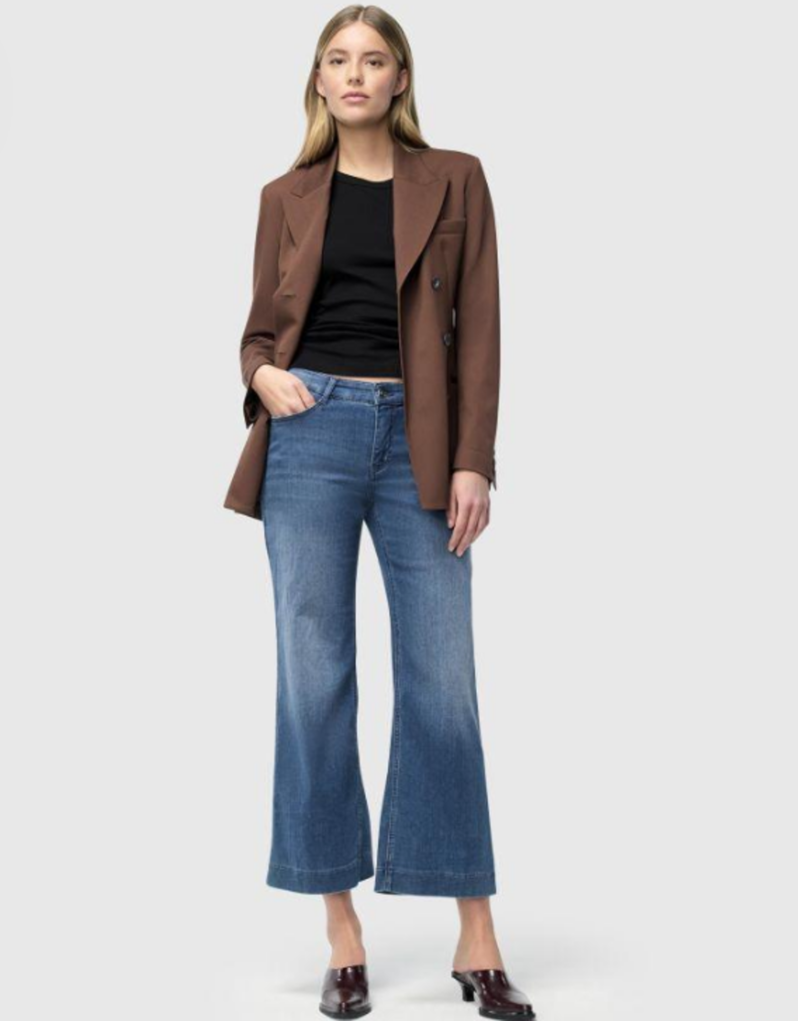 MAC JEANS DREAM WIDE CROPPED JEAN