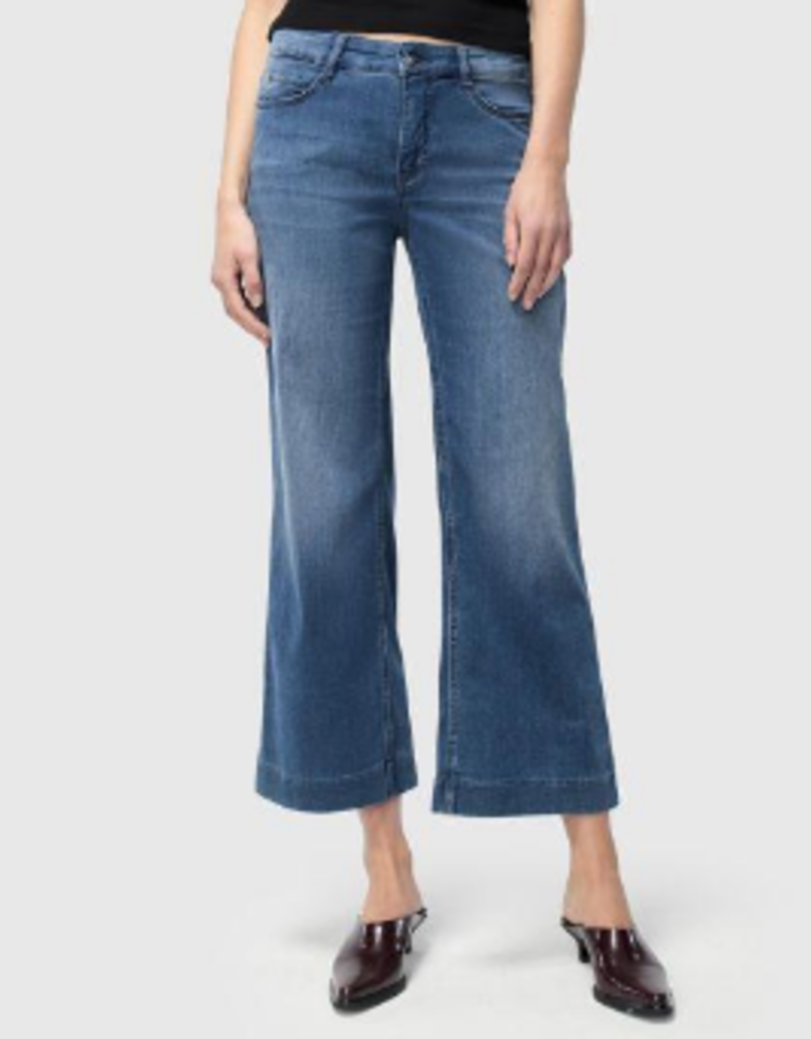 MAC JEANS DREAM WIDE CROPPED JEAN