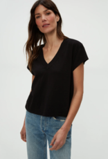Michael Stars HARLAN CROPPED V-NECK TEE