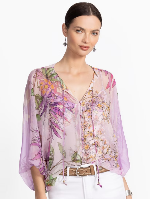 Buy JOLENE RUFFLE BLOUSE | Johnny Was