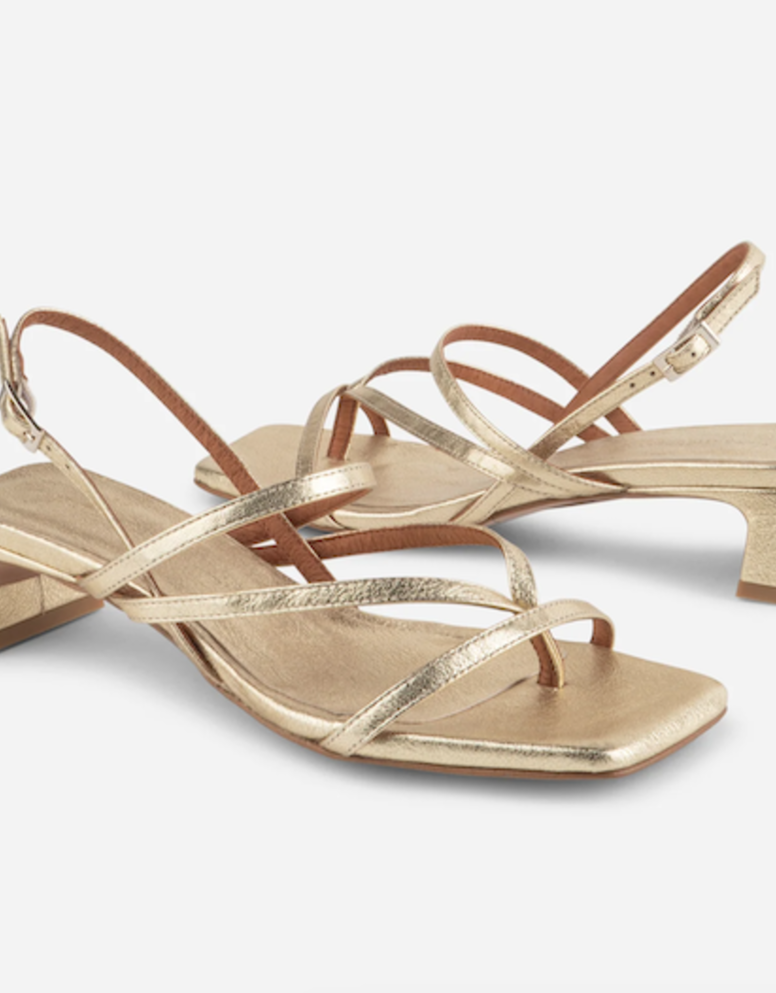 INTENTIONALLY BLANK PUP STRAPPY HEEL