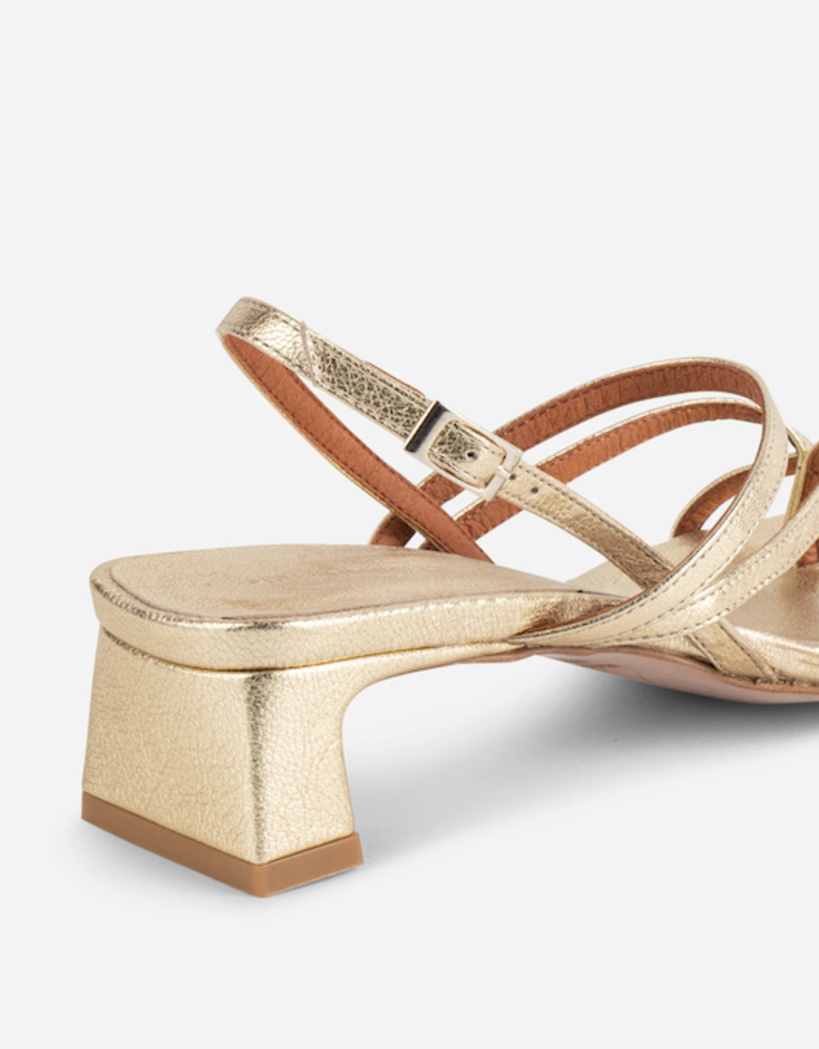 INTENTIONALLY BLANK PUP STRAPPY HEEL