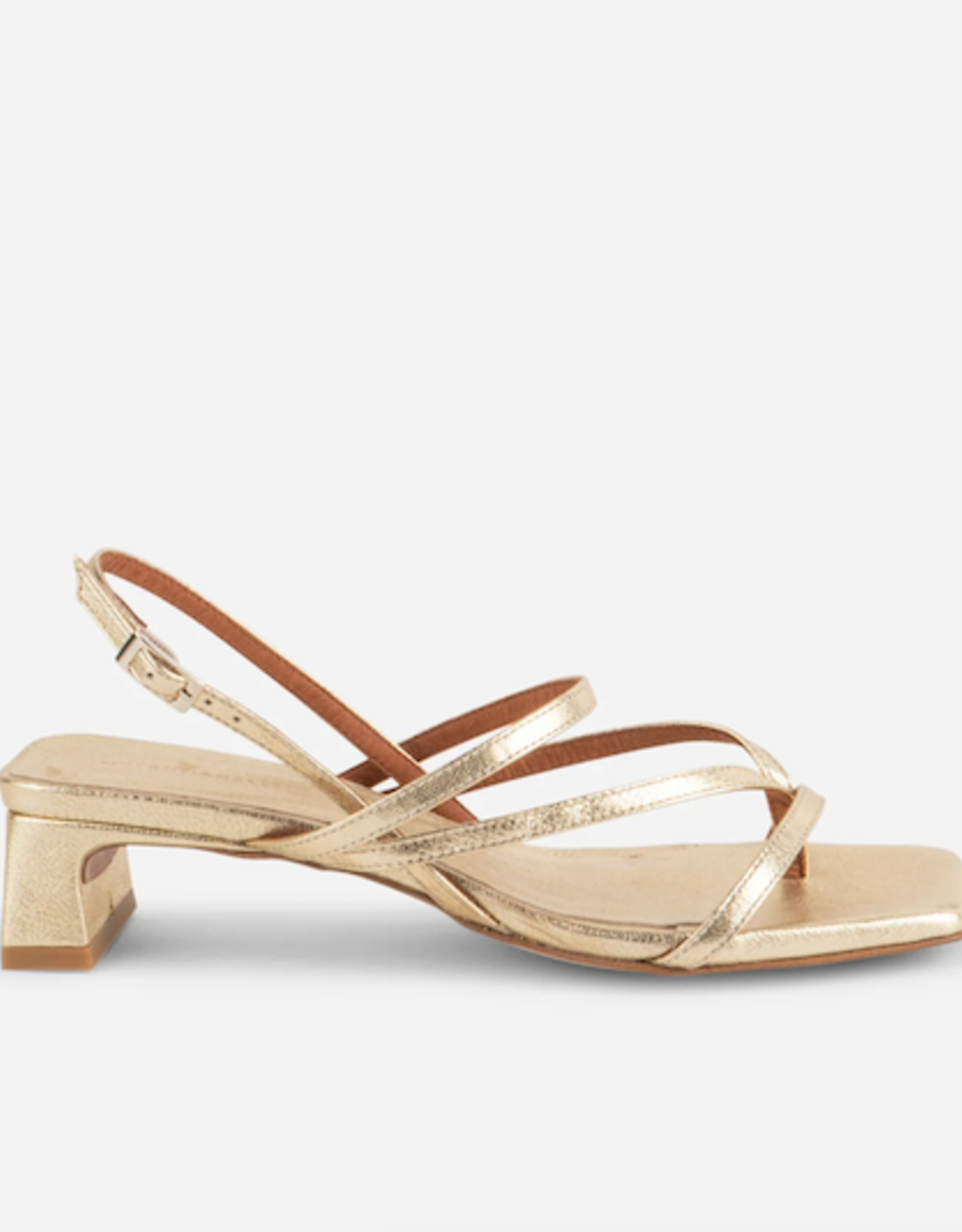INTENTIONALLY BLANK PUP STRAPPY HEEL