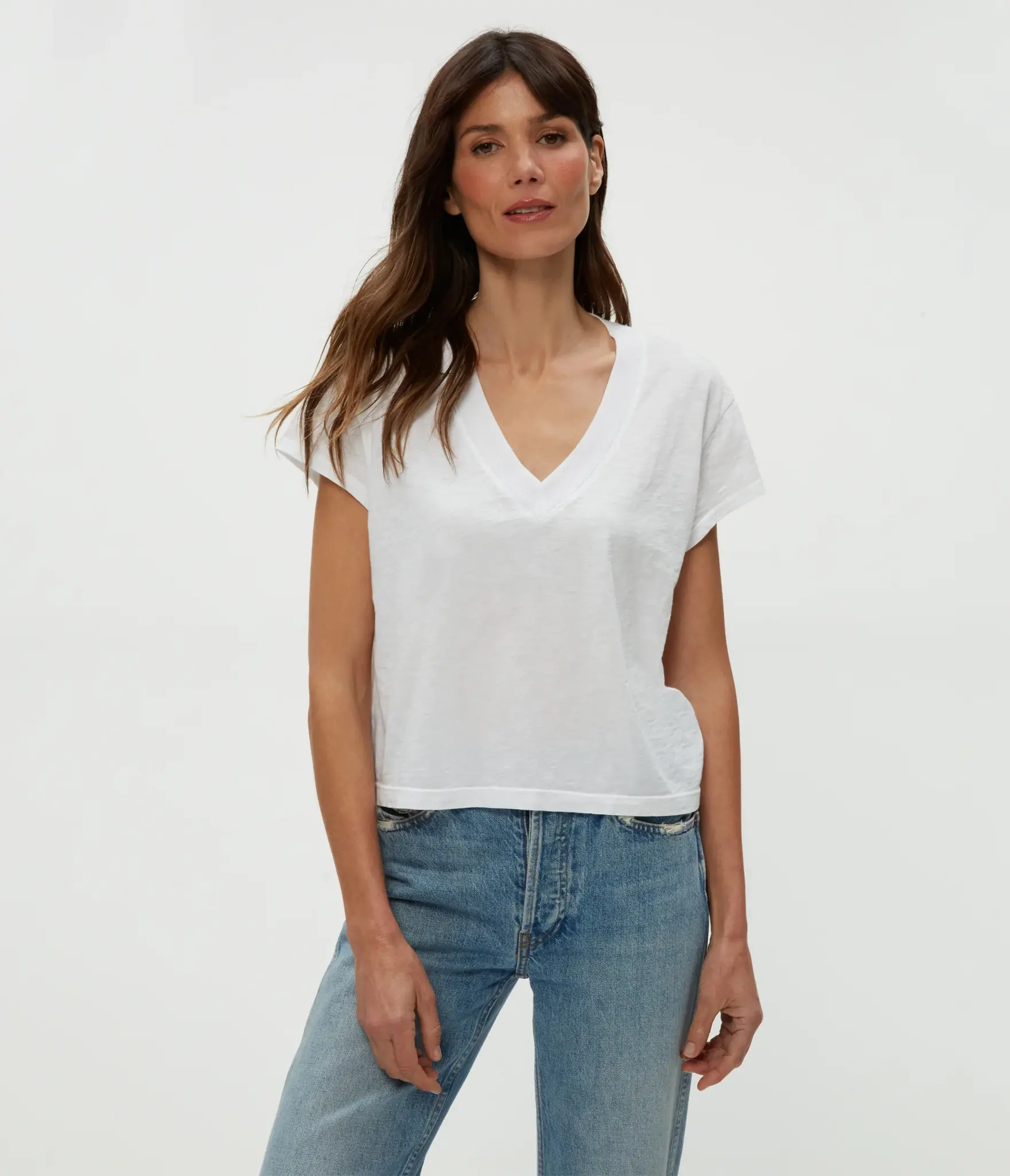 MICHAEL STARS 85015 HARLAN CROPPED TEE - B. Prince