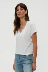 Michael Stars HARLAN CROPPED V-NECK TEE