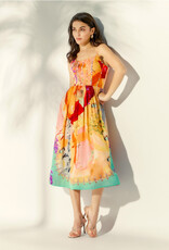 FALGUNI SPRING WHISPERS MIDI DRESS