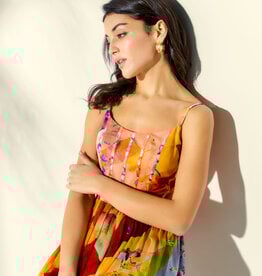 FALGUNI SPRING WHISPERS MIDI DRESS