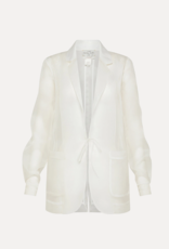 FORTE FORTE JACKET IN SILK ORGANZA