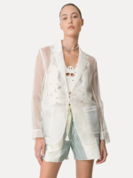FORTE FORTE JACKET IN SILK ORGANZA