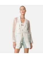FORTE FORTE JACKET IN SILK ORGANZA