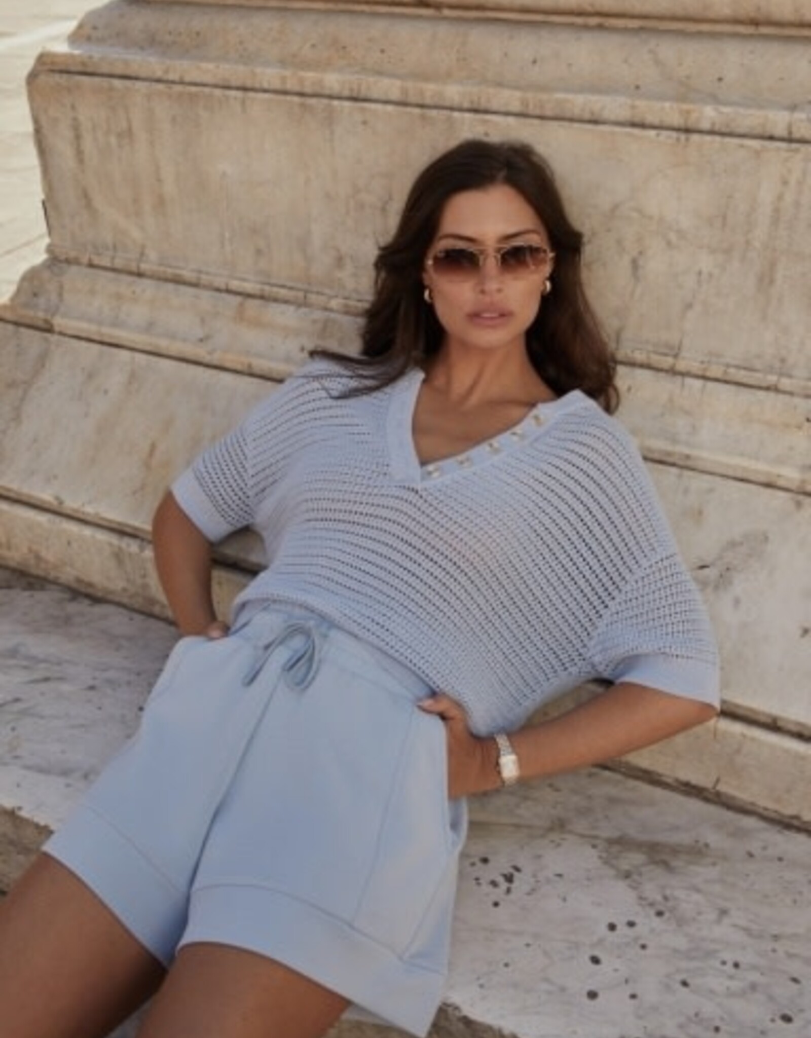 VARLEY CALLIE KNIT TOP