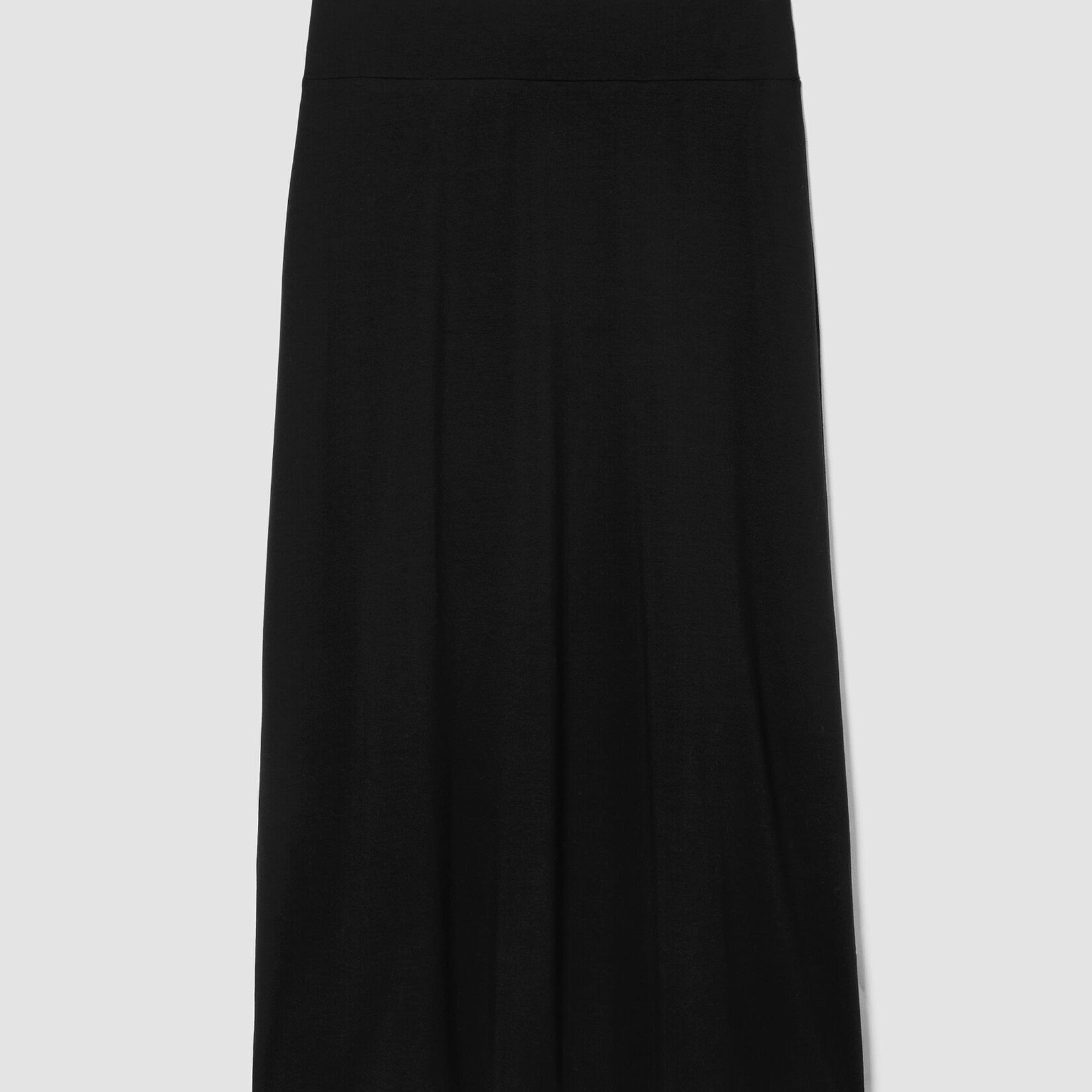 EILEEN FISHER STRETCH JERSEY A LINE SKIRT