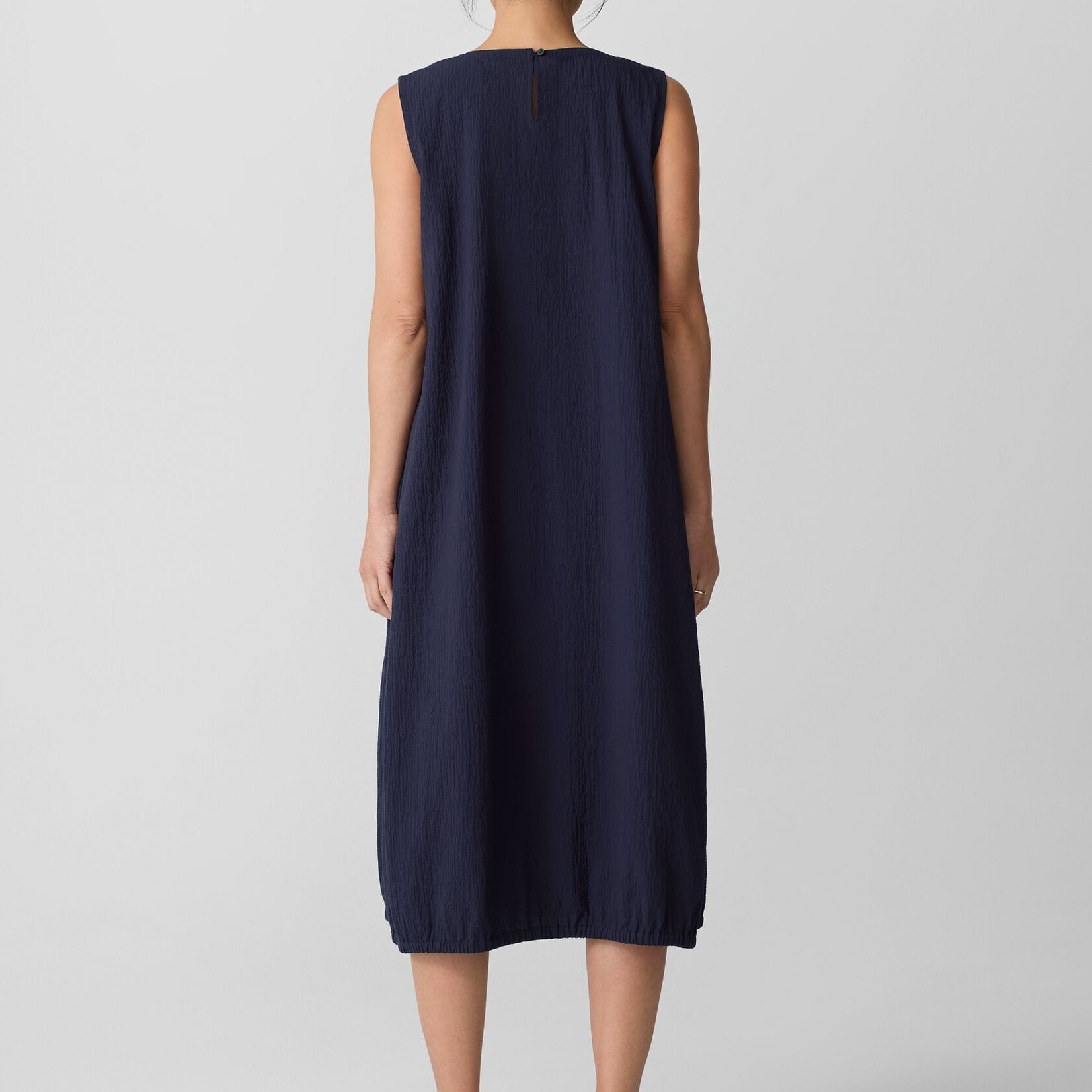 EILEEN FISHER COTTON LANTERN DRESS