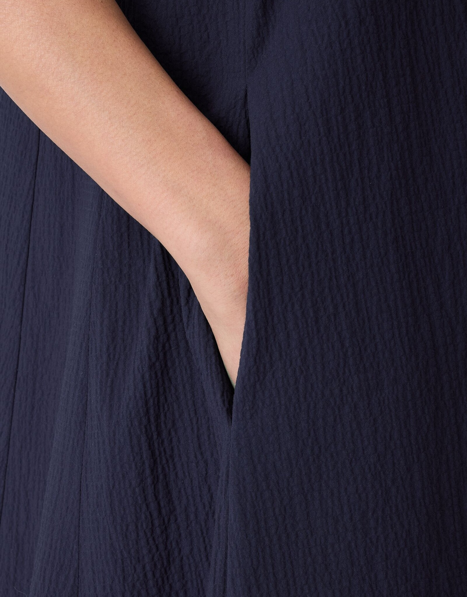 EILEEN FISHER COTTON LANTERN DRESS