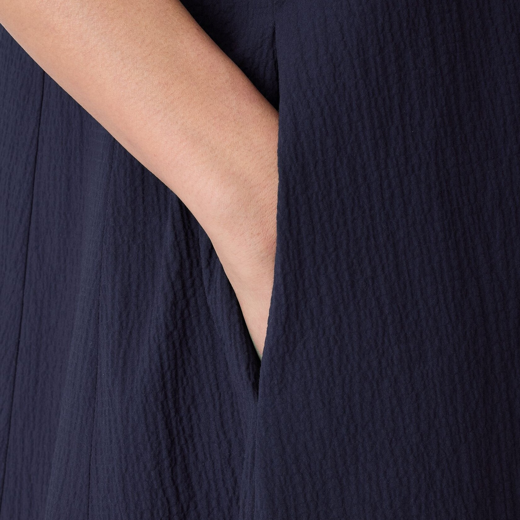 EILEEN FISHER COTTON LANTERN DRESS