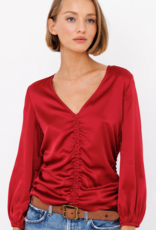 GO SILK GO SCRUNCH TOP