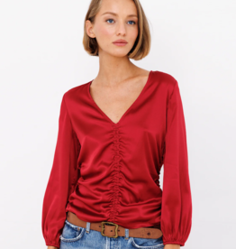 GO SILK GO SCRUNCH TOP