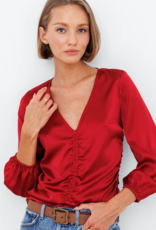 GO SILK GO SCRUNCH TOP