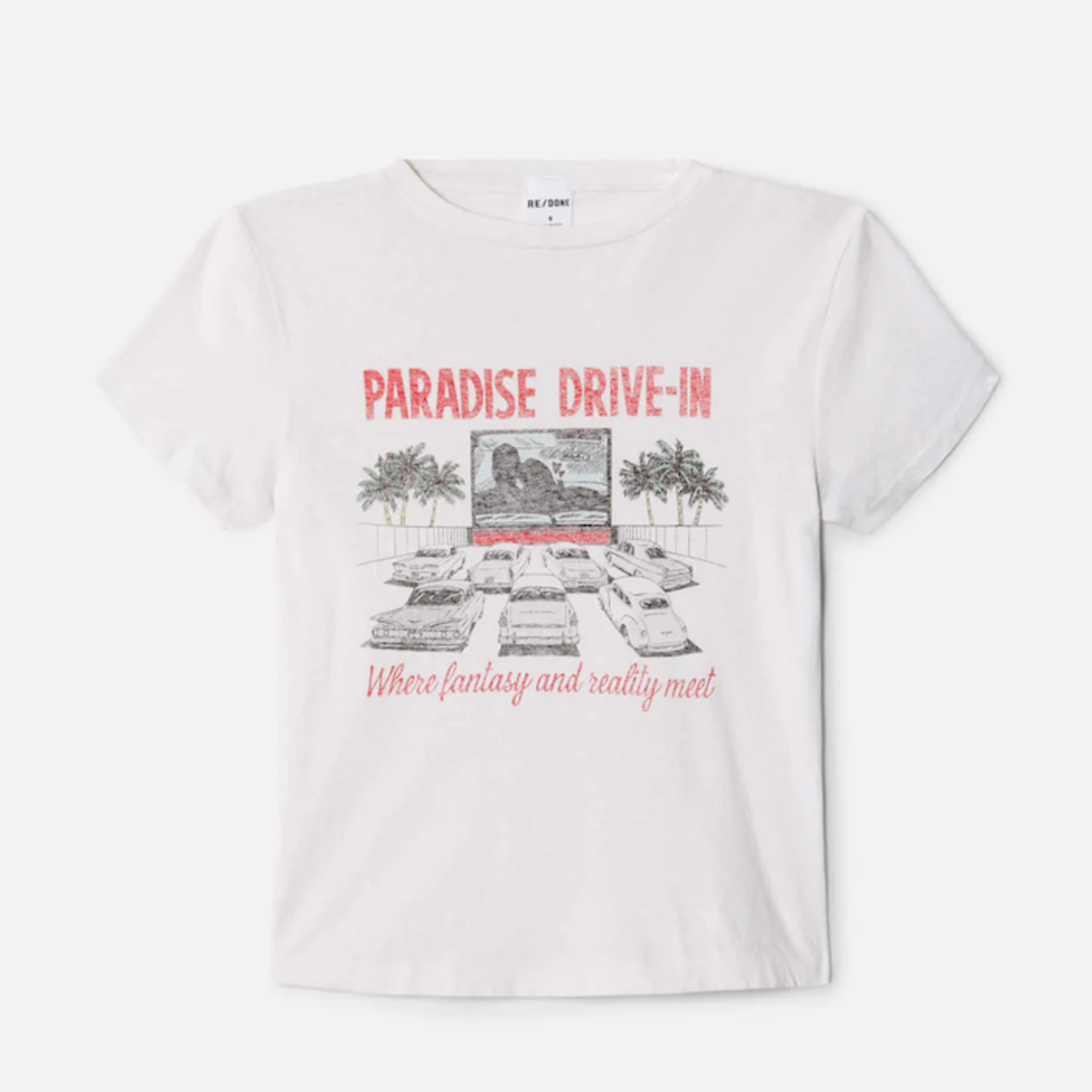 RE/DONE 50S BOXY DRIVE IN TEE
