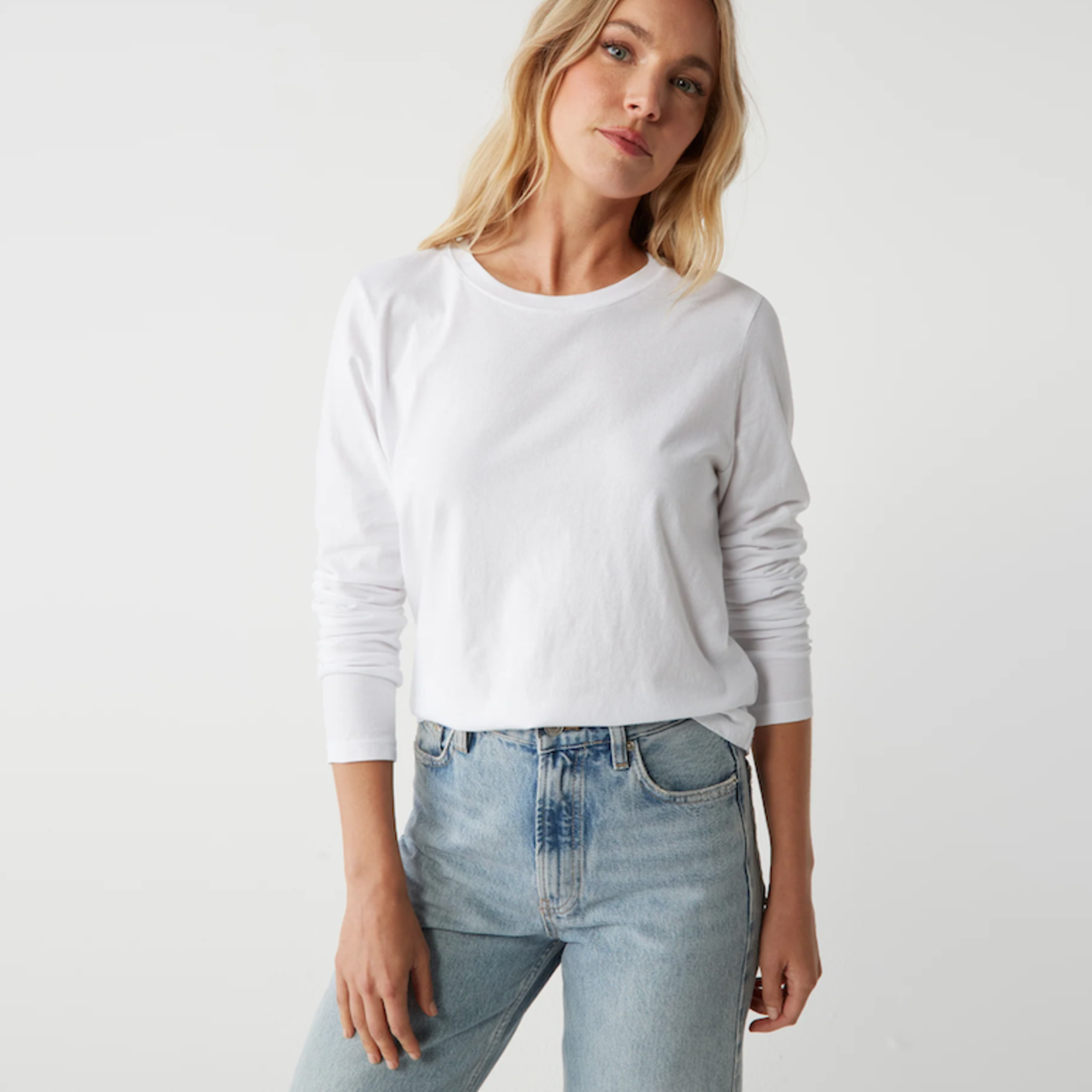 MICHAEL STARS CLARISSA LONG SLEEVE TEE