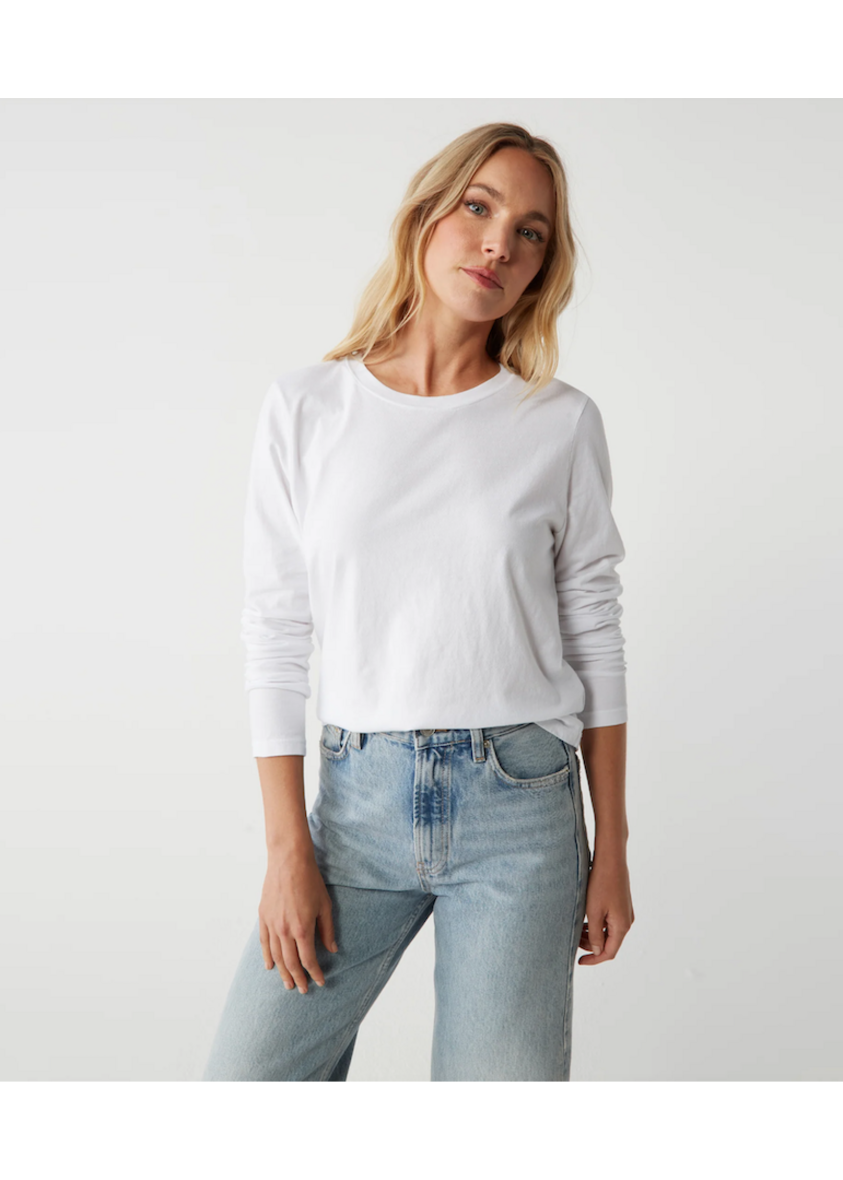 MICHAEL STARS CLARISSA LONG SLEEVE TEE