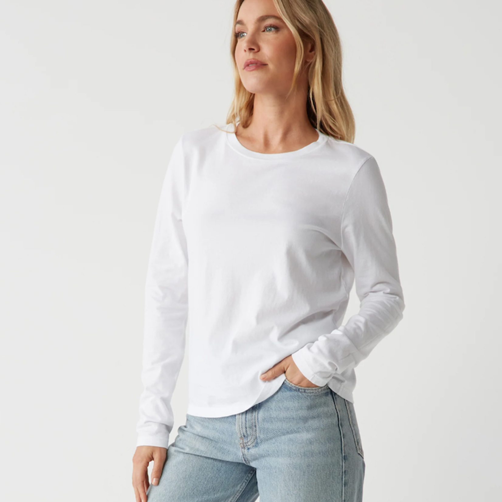 MICHAEL STARS CLARISSA LONG SLEEVE TEE