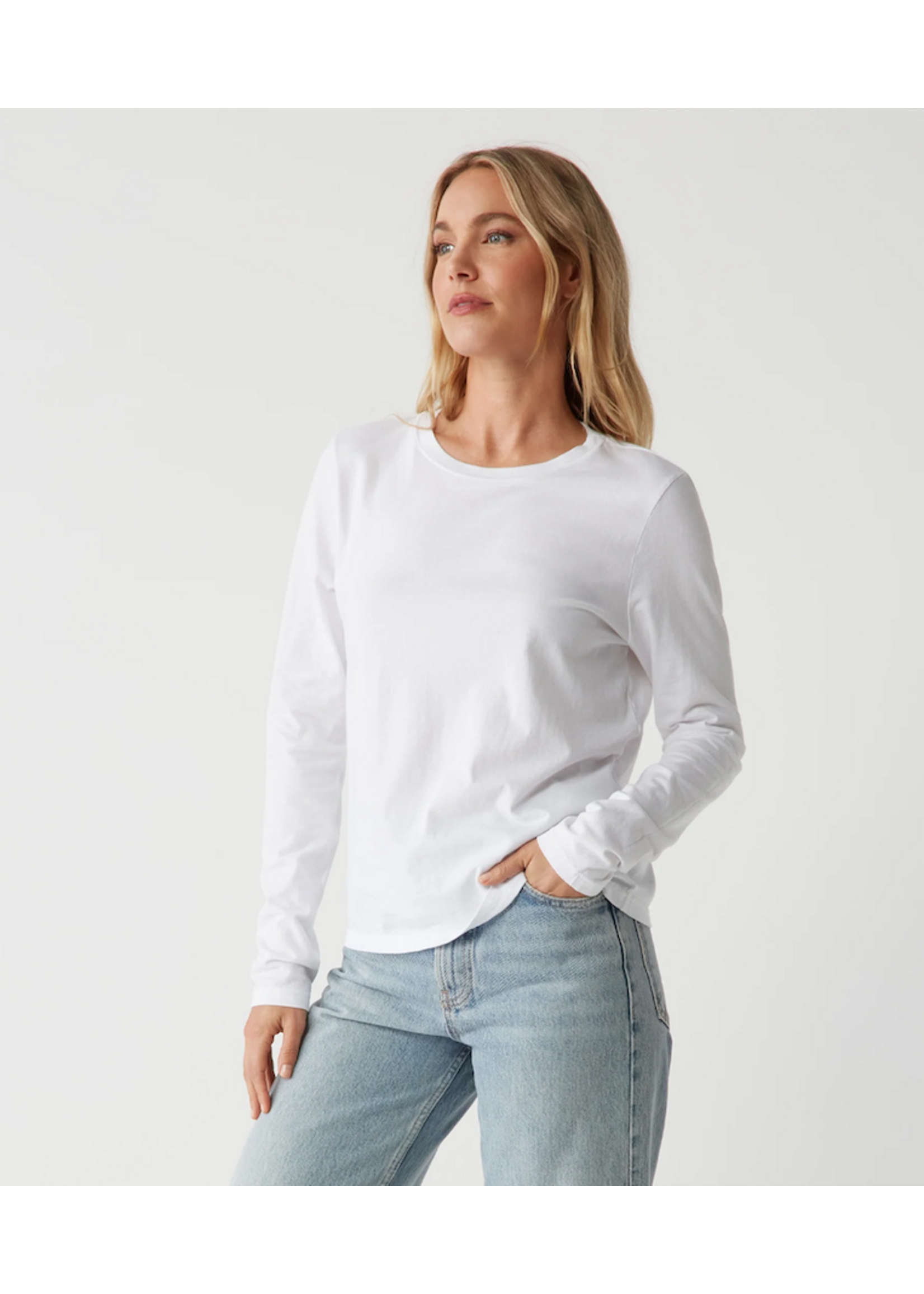 MICHAEL STARS CLARISSA LONG SLEEVE TEE