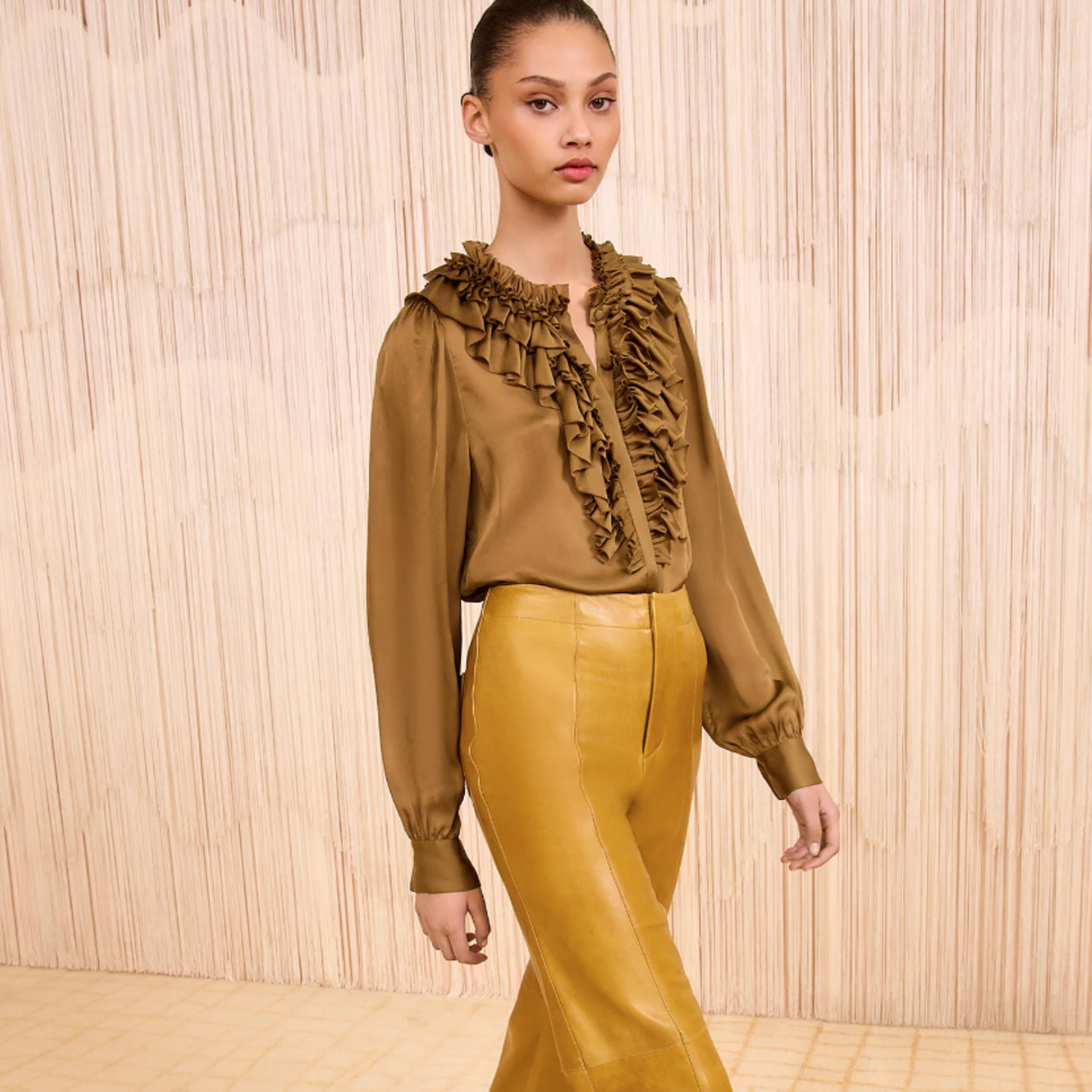 ULLA JOHNSON ROUEN BLOUSE