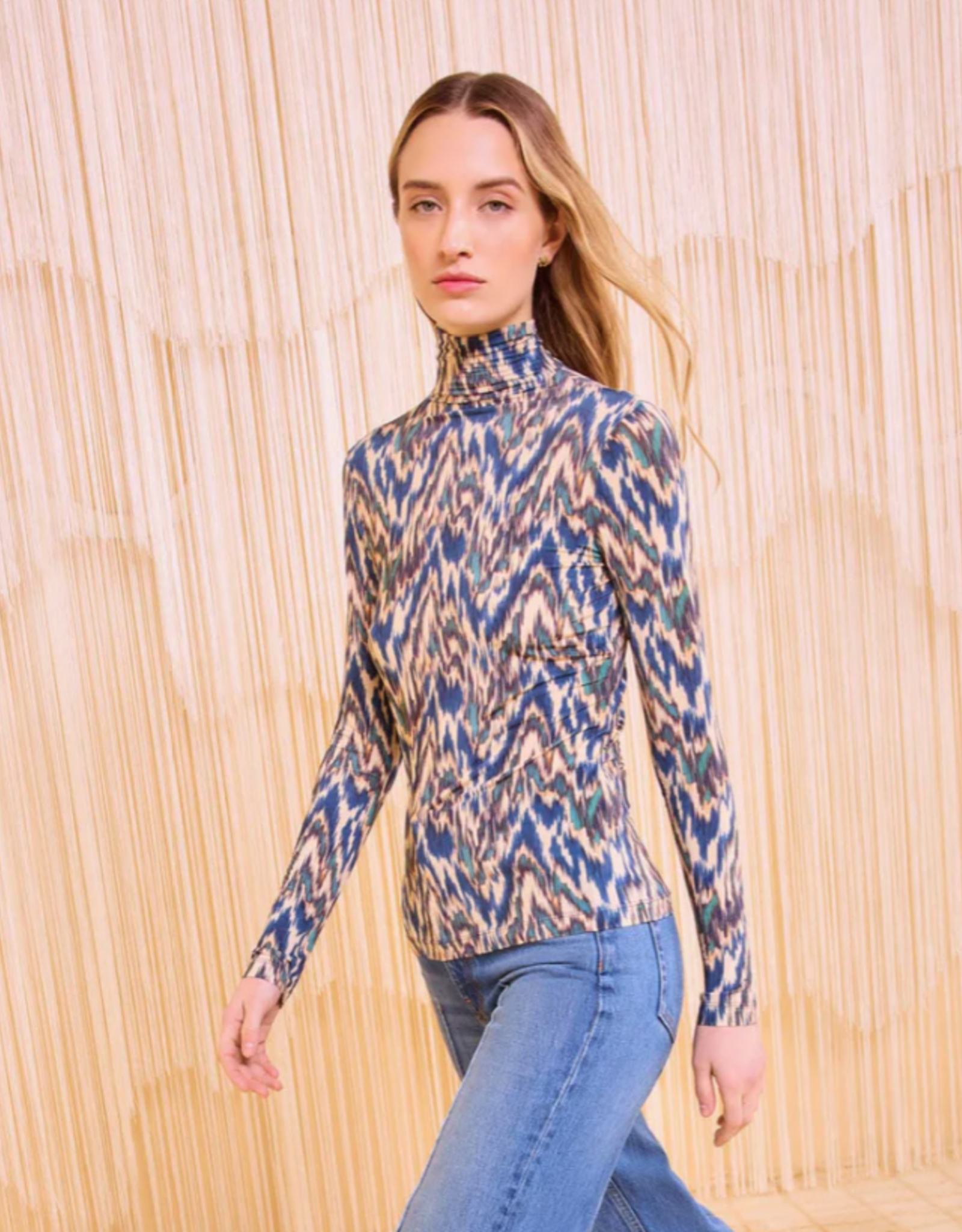 ULLA JOHNSON AURELIA TURTLENECK TOP