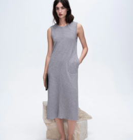 ATM SLEEVELESS MIDI DRESS