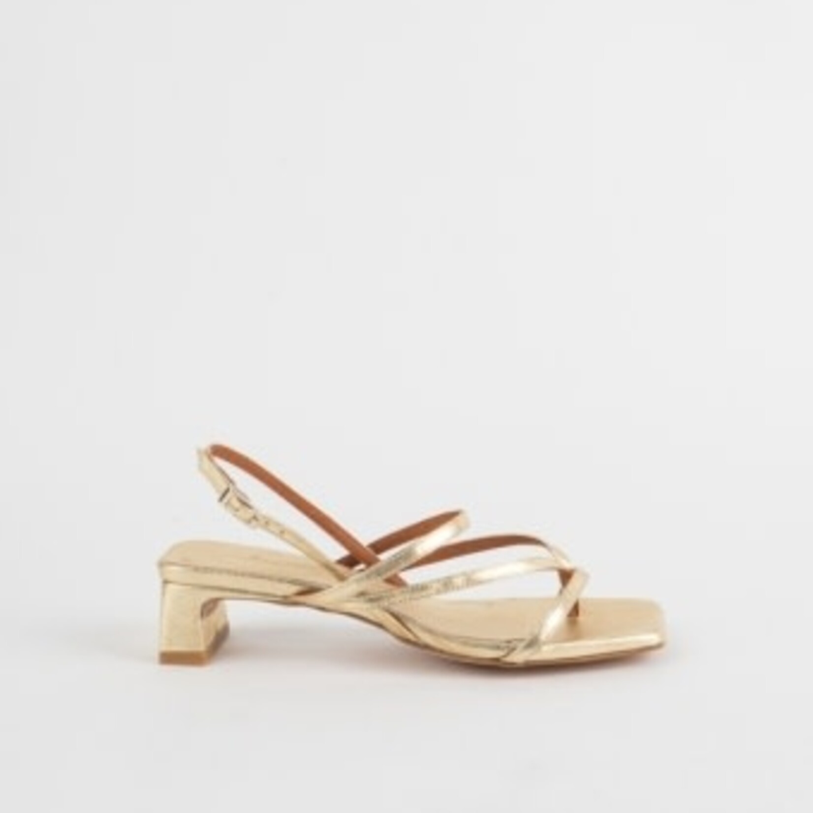 INTENTIONALLY BLANK PUP STRAPPY HEEL